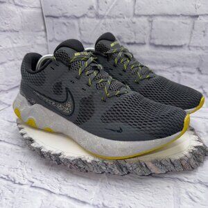 Nike Renew Ride 2 Premium Mens Size 11 Iron Grey Volt Running Shoes Sneakers